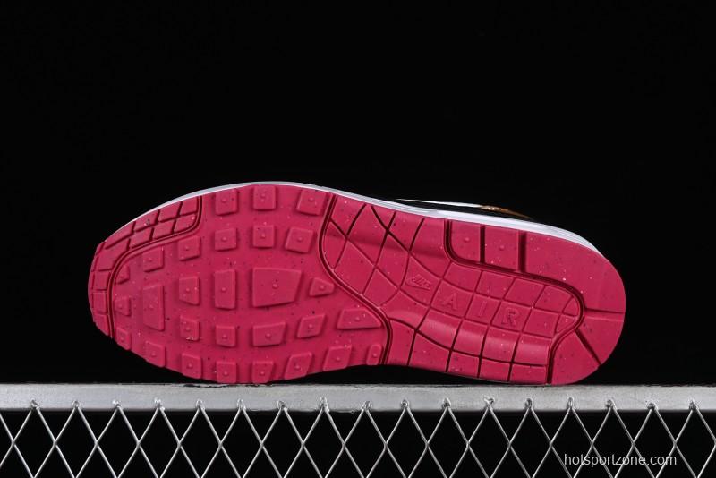 Nike Air Max 1 Retro Running Shoes with Half-Sole Air Cushion - HJ3966-110