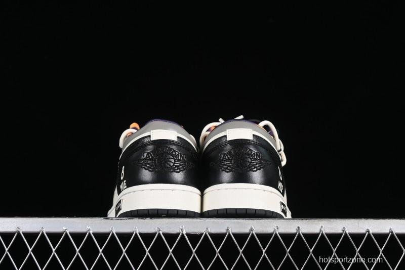 Nike Air Jordan 1 Low AJ1 Panda Prank Hip-Hop Theme - Big Shots Casual Sneakers