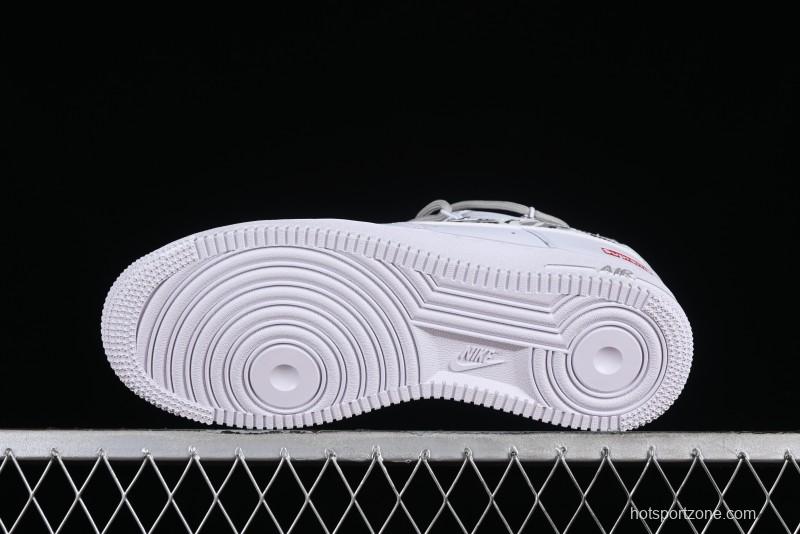 Nike Supreme x Air Force 1'07 Low "Box Logo" Camouflage Print Casual Sneakers - UP1658-595