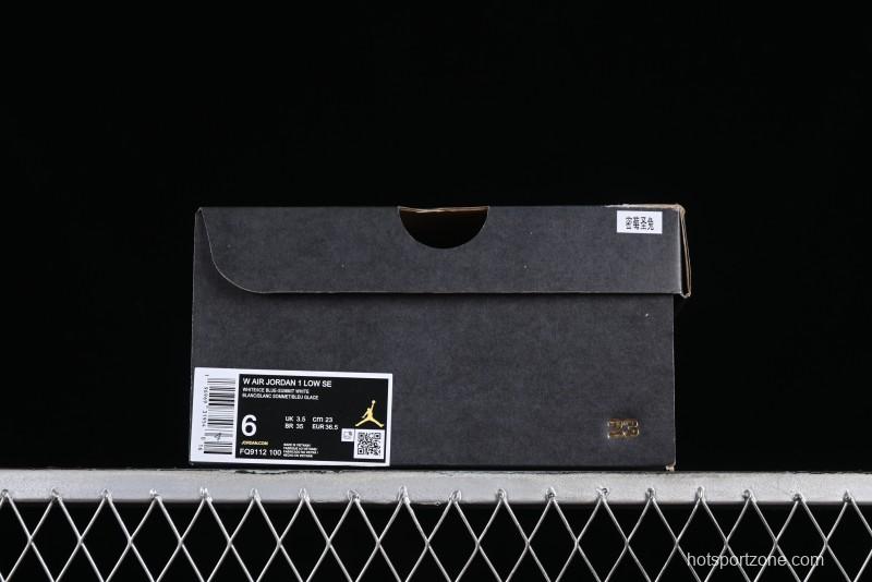 Nike Air Jordan 1 Low Custom Culture Casual Sneakers - FQ9112-100