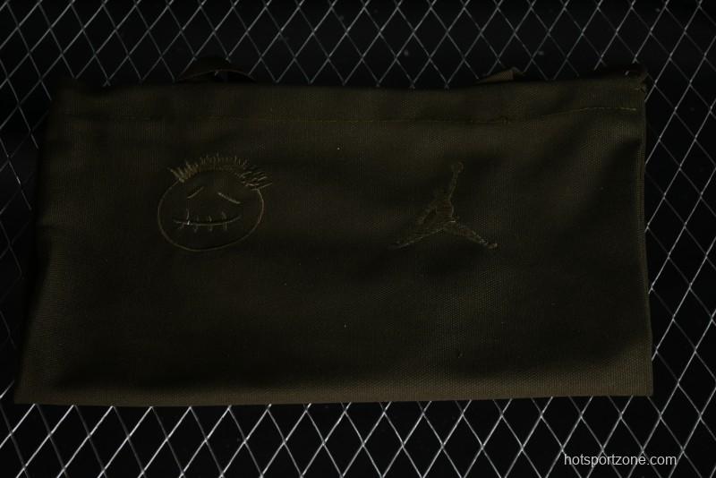 Nike Travis Scott x Jordan Jumpman Jack TR "University Red" Basketball Shoes with Magic Strap - FZ8117-100