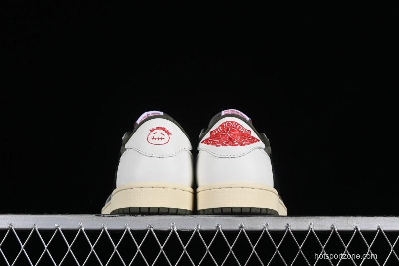 Nike Travis Scott x Air Jordan 1 Low OG Retro Sneakers DM7866-200