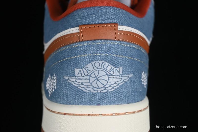 Nike Air Jordan 1 Low Multi-Color Casual Sneakers - FZ5045-091