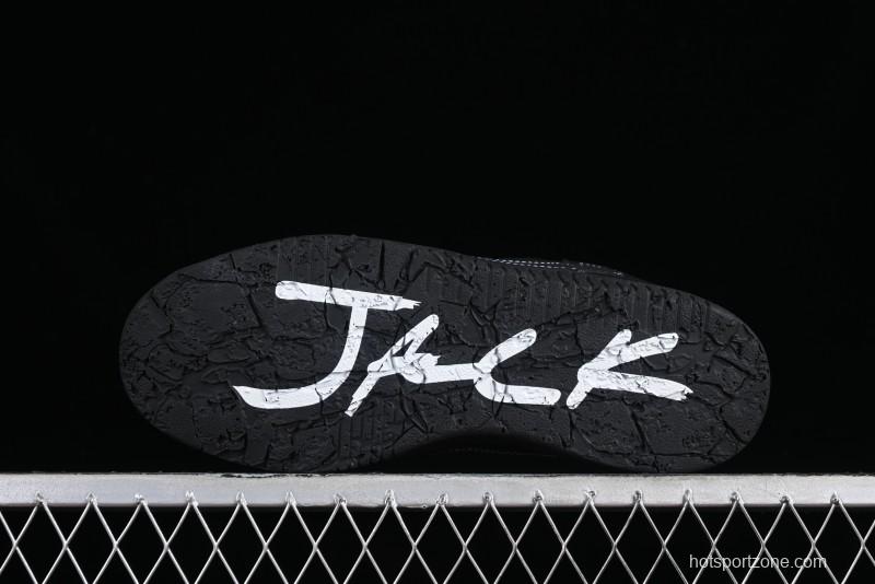 Nike Travis Scott x Jordan Cut The Check AJ1 Basketball Shoes with Velcro Strap - DR9317-001