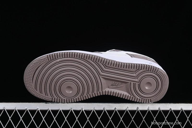 Nike Air Force 1 '07 Low Custom Casual Sneakers with Full-Length Air Cushion - CW2288-111