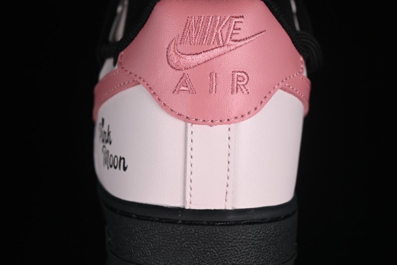 Nike Air Force 1 '07 Low Custom Anime Theme Black Sugar Heart Casual Sneakers with Lace-Up - ZH0316-012