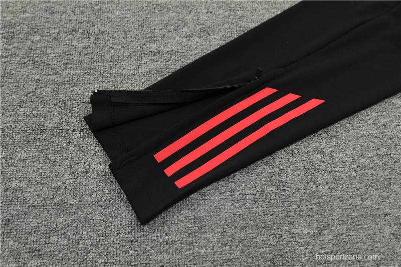 24/25 Bayern Munich Black Half Zipper Jacket+Long Pants