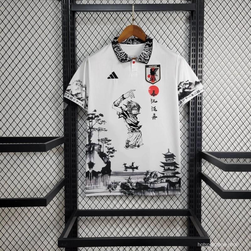 2024 Japan Zasuke Uchija White Special Jersey