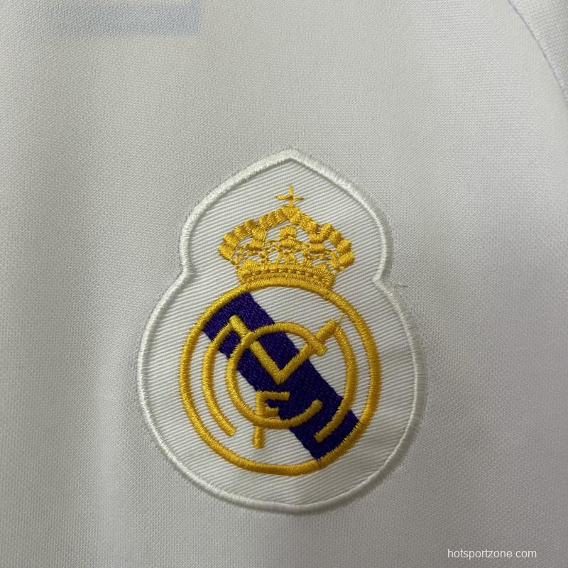 Retro 84/85 Real Madrid Home Jersey