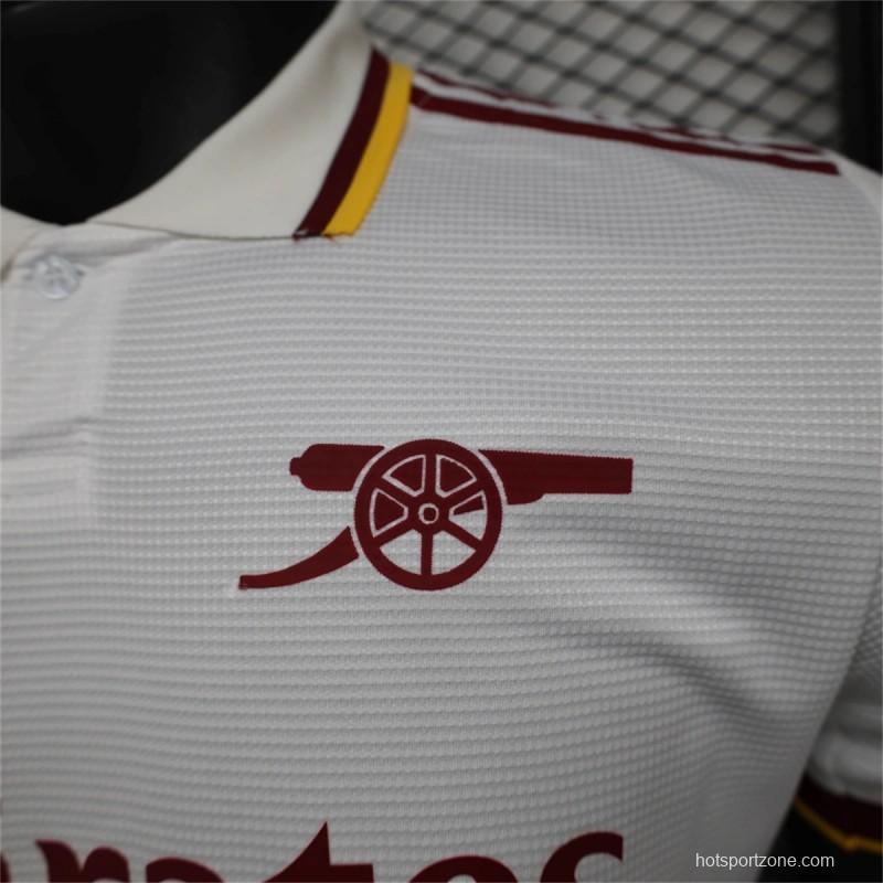 25/26 Player Version Arsenal Special WHITE POLO Jersey