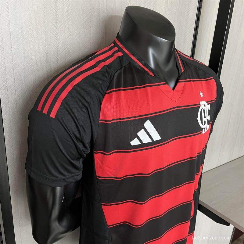 25/26 Player Version Flamengo Home Jersey S-XXXXL