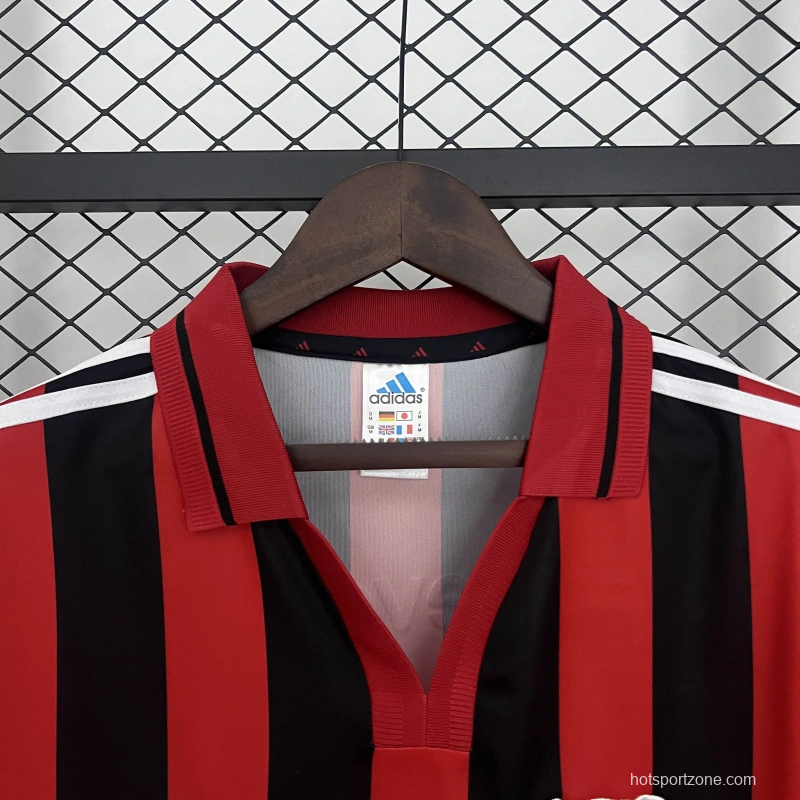 01/02 Retro Bayer Leverkusen Home Jersey