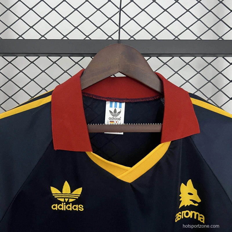 91/92 Retro Roma Away Jersey