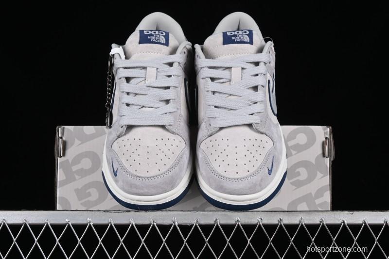 Nike Dunk Low The North Face CDG Collaboration - Green SB Low Top Skateboarding Shoes - FC1688-179