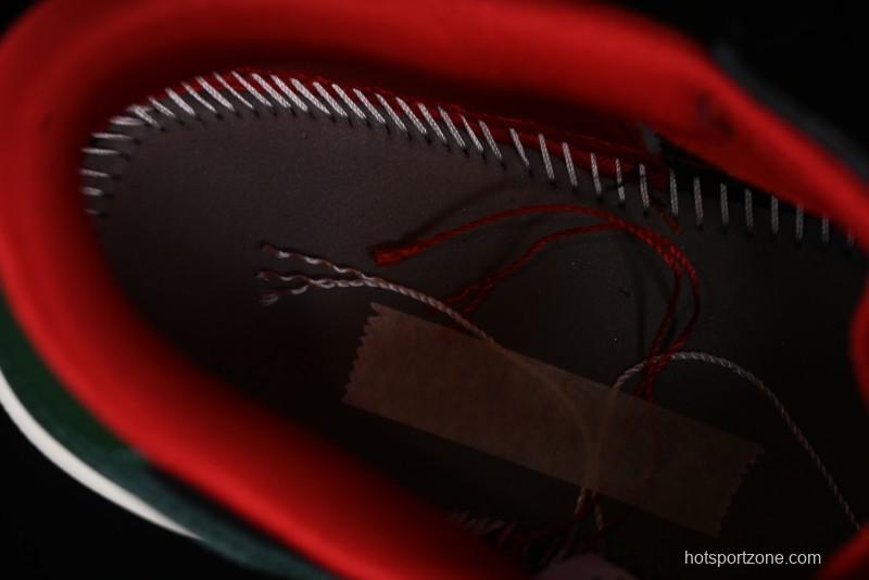 Nike Air Jordan 1 Low AJ1 Black Green Casual Sneakers - CZ0775-036