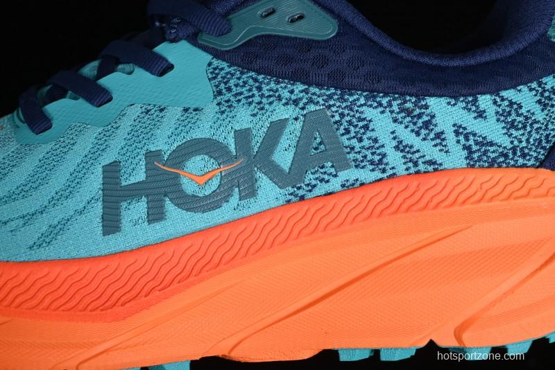 Hoka One One Challenger ATR 7 Low Trail Running Shoes with Lightweight Cushioned Midsole - 1134497 CVOR
