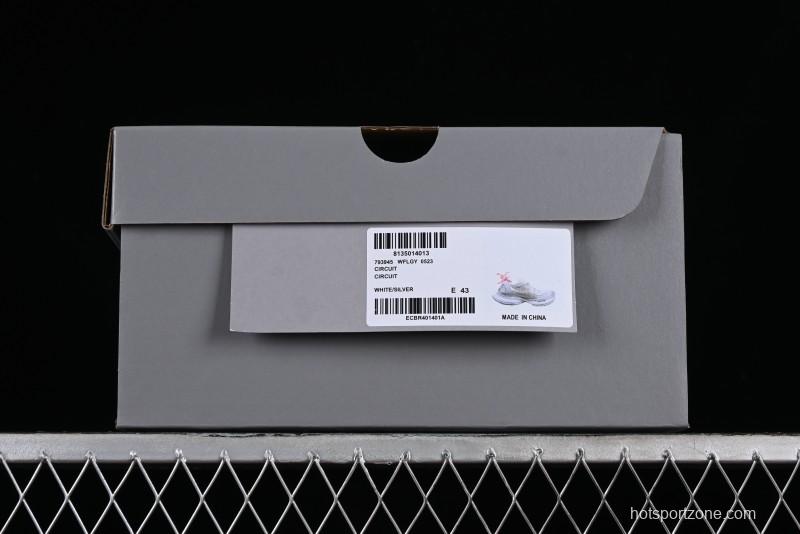 Balenciaga Circuit Lightweight Distressed Print Round-Toe Fashion Casual Shoes - WFLGY0523