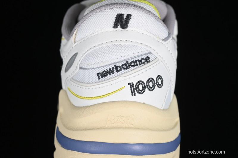 New Balance 1000 Series Retro Dad Style Low-Top Casual Running Shoes - W1000CV