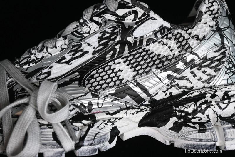 Balenciaga Phantom Sneaker Graffiti Running Shoes - W2RG39010