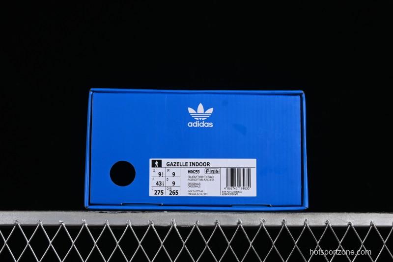 Adidas Originals Gazelle Indoor Retro Casual Anti-Slip Wear-Resistant Low-Top Sneakers - H06259