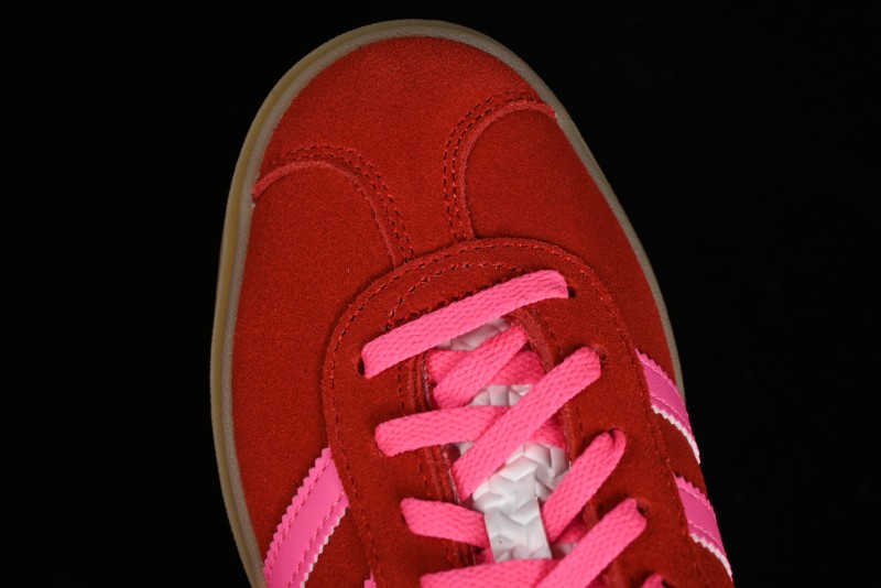 Adidas Originals Gazelle Bold IH7496 Low-Top Sneakers with Thick Sole for Slip Resistance and Durability