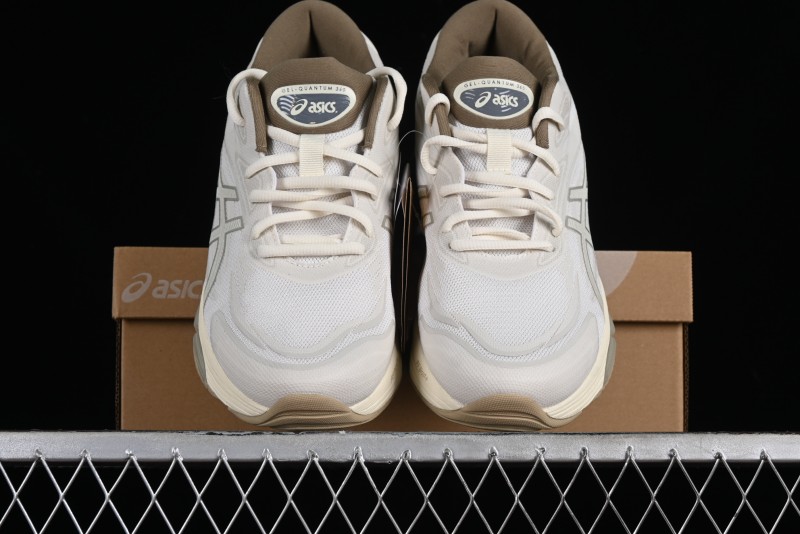 Asics Gel-Quantum 360 VIII Retro Breathable Casual Shoes with 360° GEL Cushioning for Men - 1203A402-101