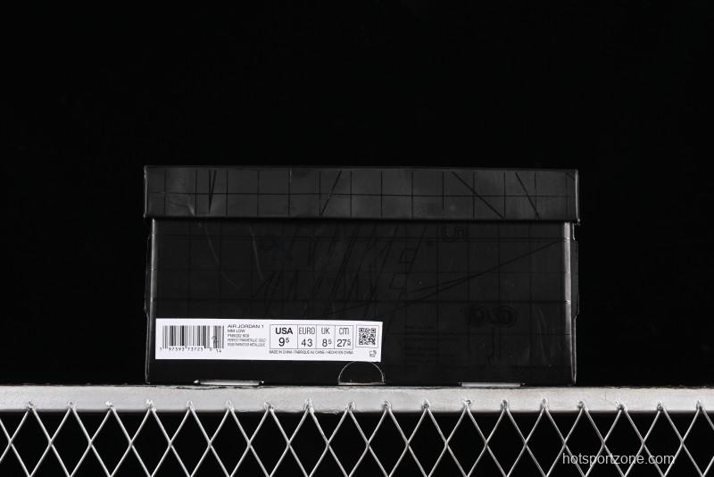 Nike Air Jordan 1 Low "Method of Make" Casual Sneakers with Woven Detailing - FN5032-600