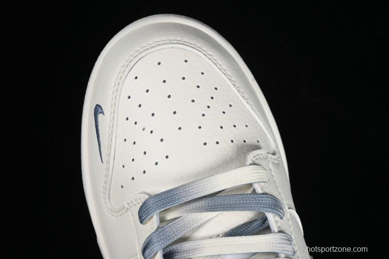 Nike SB Dunk Low Supreme Collaboration - Double Swoosh Anniversary Customized Low-Top Casual Sneakers - BB8675-105