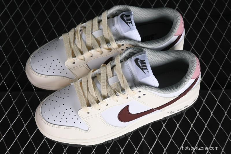 Nike Dunk Low Valentine's Day Limited SB Low-Top Casual Skate Shoes - DD1503-117