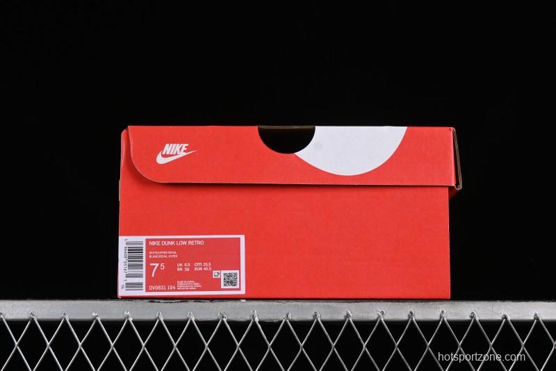 Nike Dunk Low Graffiti Deconstructed Style Casual Diary Gradient Splatter Letter SB Strap Low-Top Skate Shoes - DV0831-104