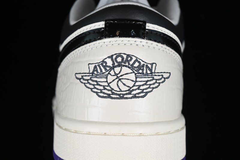 Nike Air Jordan 1 Low "Purple" Casual Sneakers - HF5759-101