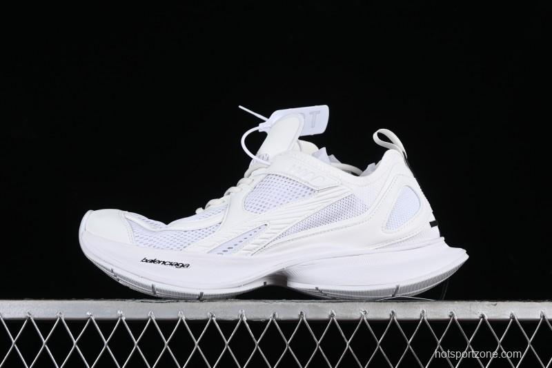 Balenciaga Circuit Lightweight Distressed Print Round-Toe Fashion Casual Shoes - WFLGC9000