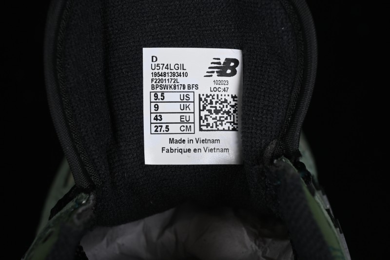 New Balance 574 Series Retro Casual Running Shoes - U574LGIL