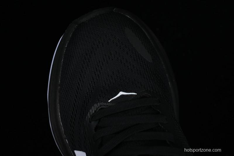 HOKA ONE ONE Bondi 8 Functional Cushioned Running Shoes with Engineered Mesh Upper - 1123202 BWHT