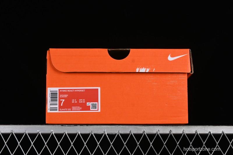 Nike React HyperSet Lightweight Balanced Low-Top Training Basketball Shoes - DJ4473-102