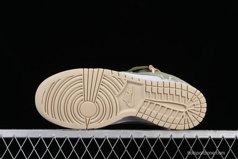 Nike Dunk Low FZBB Chinese Tea Gift Box Palace Longjing Tea SB Lace-Up Low-Top Casual Sneakers - DV0831-003