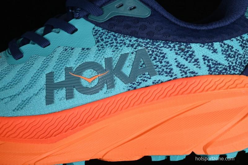 Hoka One One Challenger ATR 7 Low Trail Running Shoes with Enhanced Cushioning and Breathable Mesh - 1134499 SBEP