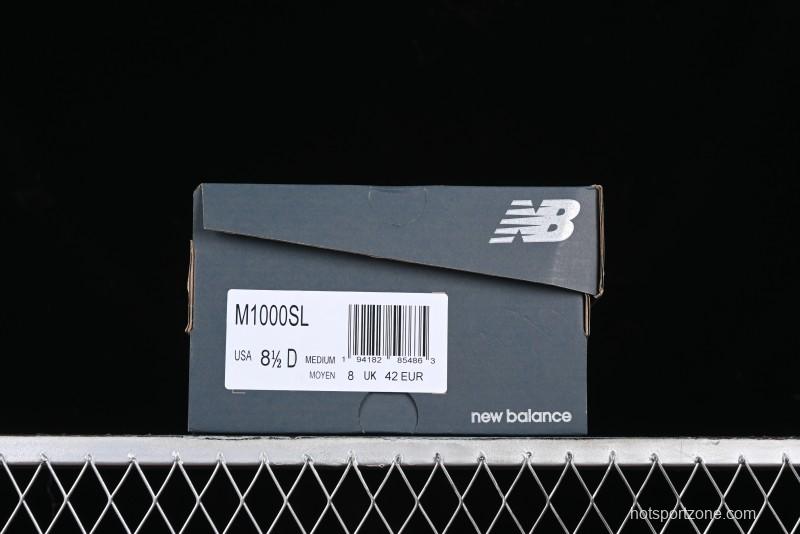 New Balance 1000 Series Retro Dad Style Low-Top Casual Running Shoes - M1000SL