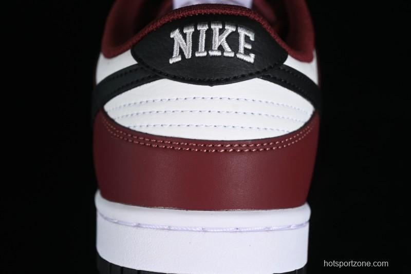 Nike Dunk Low SB Wine Red Black Low-Top Skateboarding Shoes - FJ4616-600