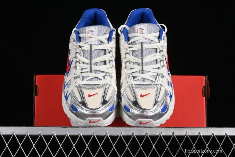 Nike P-6000 Retro Casual Sneakers with Layered Design and Ultra-Lightweight Body - CJ7789-162