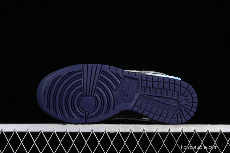 Nike Dunk Low Panda Prank Surf Fishing SB Strap Low-Top Casual Sneakers - FV8106-181