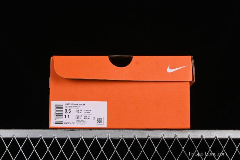 Nike Journey Run 2024 Low-Top Casual Running Shoes with Shock Absorption Anti-Slip and Wear-Resistant Design - FN0228-001