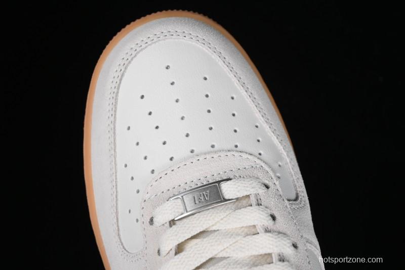 Nike Air Force 1 '07 Low Casual Sneakers with Full-Length Air Cushion - FQ8714-001