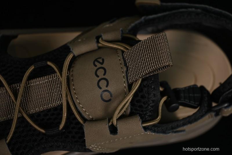 ECCO Offroad Series 2024 Summer New Outdoor Beach Sandals with Anti-Collision Toe and MD Massage Insole - 63133001002