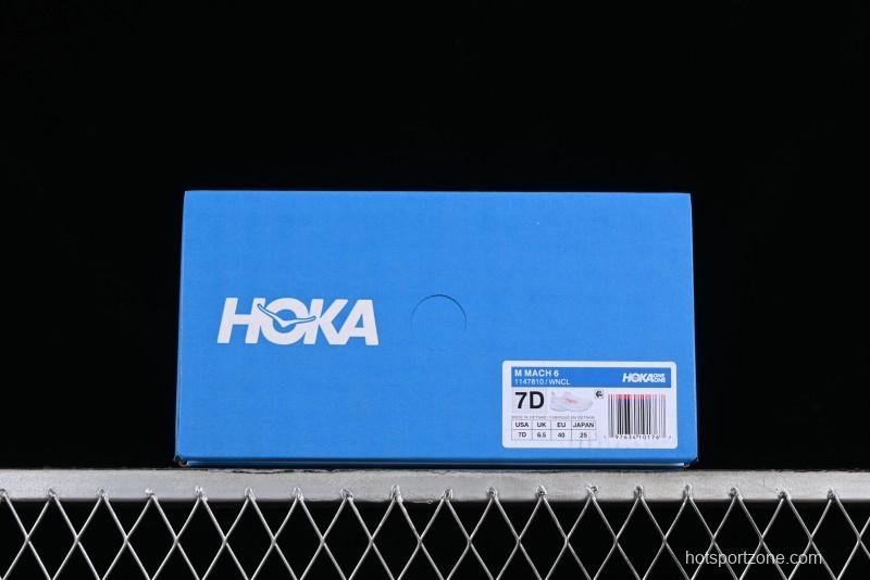 HOKA ONE ONE MACH 6 Next-Generation Flagship Racing Shoes - 1147790 OKB