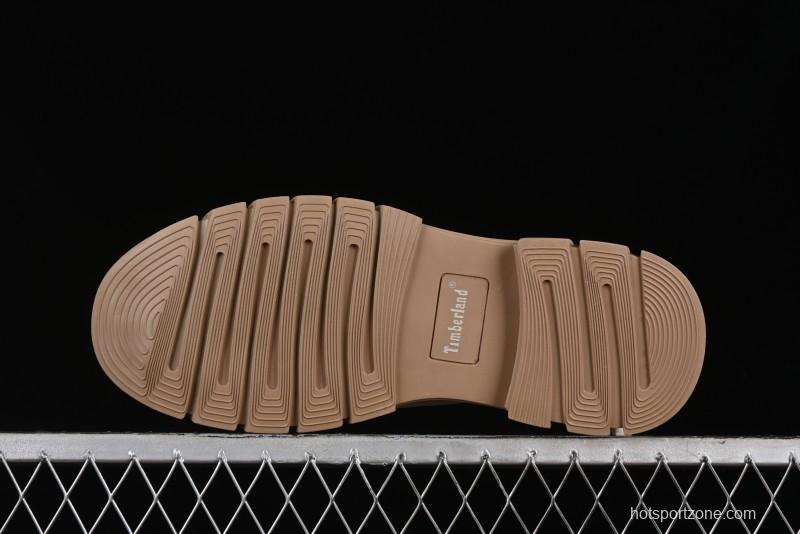 Timberland Low-Top Casual Shoes for Men - Italian Oil-Grained Leather with Anti-Slip Rubber Sole - TB73535SAND