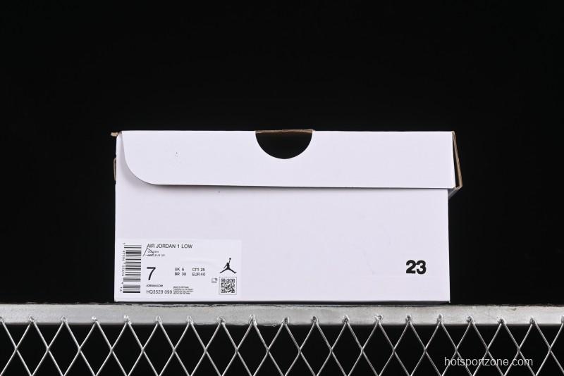 Nike Air Jordan 1 Low Retro Basketball Shoes Platinum - HQ3529-099