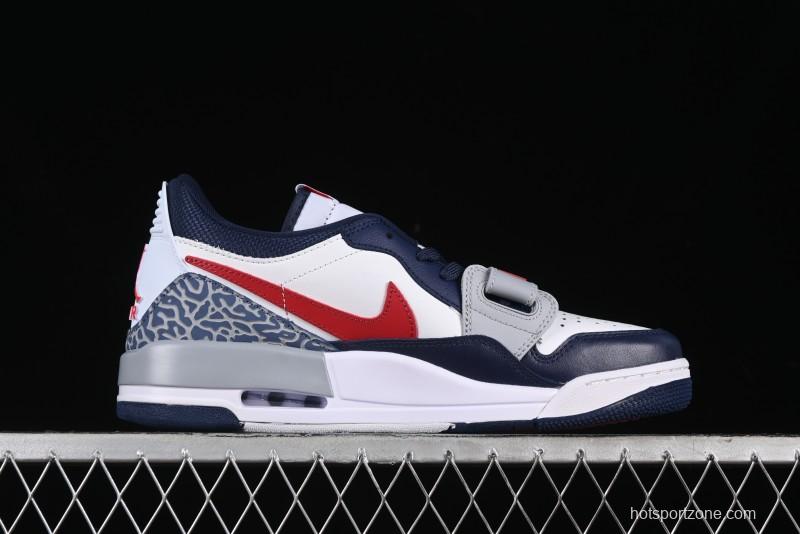 Nike Air Jordan Legacy AJ312 Low Top Sneakers with Triple Strap Design - CD7069-164