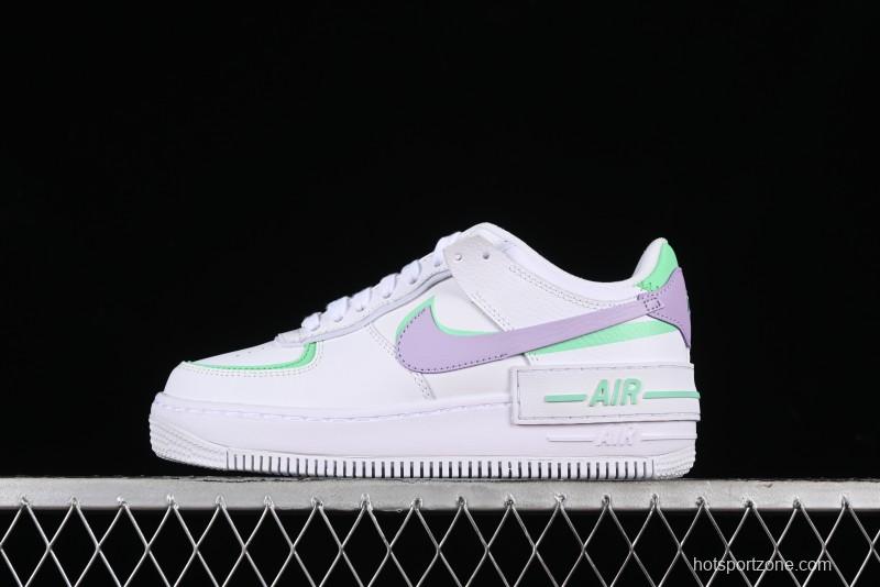Nike Air Force 1 Shadow Low-Top Sneakers with Lightweight EVA Midsole and Anti-Slip RB Rubber Outsole - CU8591-103