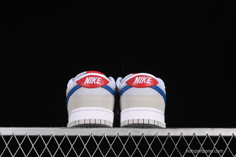 Nike Dunk Low SB Silver Surfer Skateboarding Shoes with Metallic Silver Upper - HF0391-001